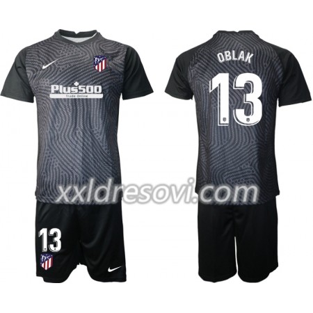 Atlético Madrid Jan Oblak 13 Golmanski Dječji Komplet dresovi za nogomet 2020-2021 M004 (+ kratke hlače)